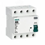 Выключатель дифференциального тока УЗО 03-6кА-4P-040А-100-AC (14243DEK) DEKraft Выключатель дифференциального тока УЗО 03-6кА-4P-040А-100-AC (14243DEK) DEKraft