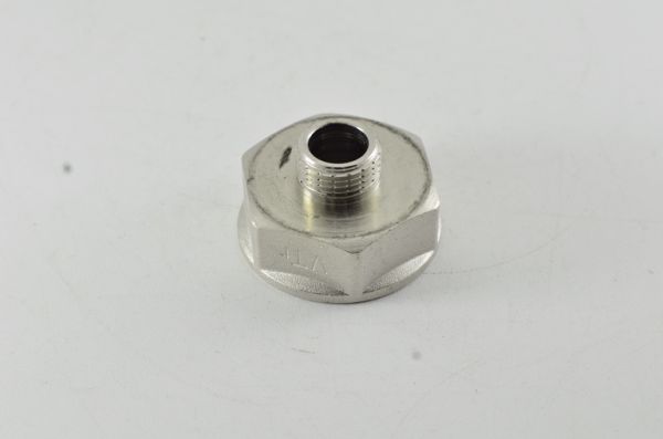 Переходник 1/2" наруж - 1 1/4" внутр STOUT (никель) Переходник 1/2" наруж - 1 1/4" внутр STOUT (никель)