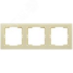 BOLERO рамка КРЕМОВЫЙ 3 элемента