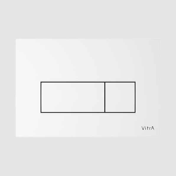 Панель смыва Root Square, белая Панель смыва Root Square, белая