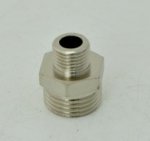 Ниппель   1/2" х  1/4" STOUT (никель)