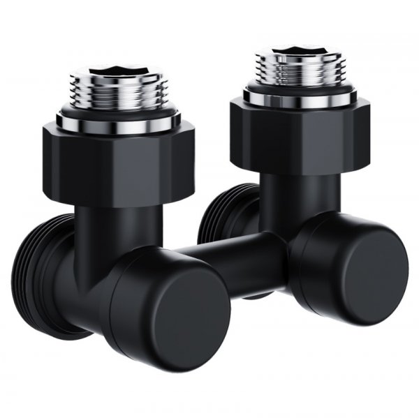 Узел нижнего подключения Royal Thermo угловой 1/2"х3/4" EK (черный) Узел нижнего подключения Royal Thermo угловой 1/2"х3/4" EK (черный)