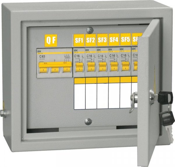 Щит ОЩВ-6 16А (ЩРн) /63А/ IP31 Щит ОЩВ-6 16А (ЩРн) /63А/ IP31