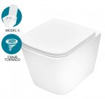 TECEspring TECEspring S Подвесной унитаз MODEL S с сидением белый