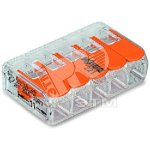 Клемма WAGO №5 16А 4мм2 ( СМК 221-415 ) Клемма WAGO №5 16А 4мм2 ( СМК 221-415 )