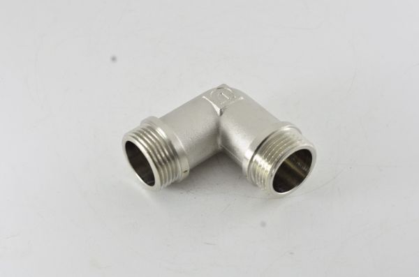 Угольник 1" шш STOUT (никель) Угольник 1" шш STOUT (никель)