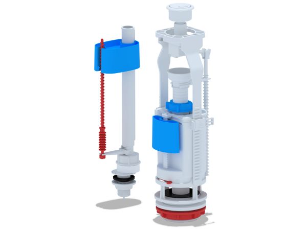 Арматура д/бачка АНИпласт WC3550 АНИ нижн/подв. (2 режима) Арматура д/бачка АНИпласт WC3550 АНИ нижн/подв. (2 режима)