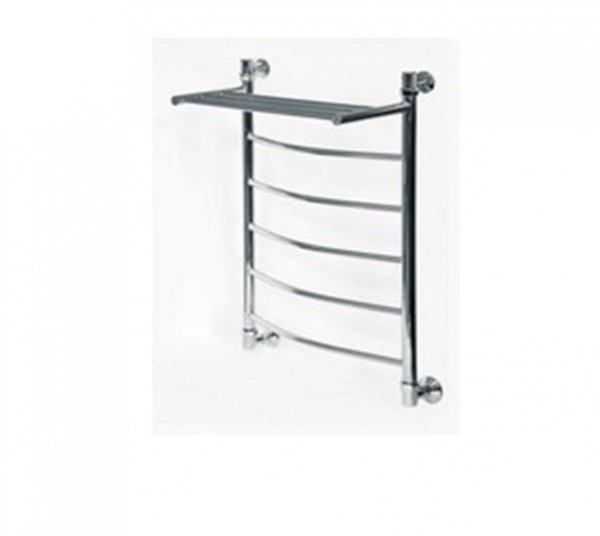 Полотенцесушитель Классика с полочкой КП-3 (500х800) 7 перекладин, ниж. подкл. 1" НР Полотенцесушитель Классика с полочкой КП-3 (500х800) 7 перекладин, ниж. подкл. 1" НР