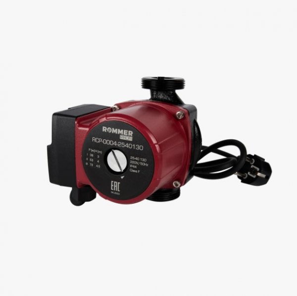Насос циркуляционный 25/ 40 - 130 мм RCP ROMMER Насос циркуляционный 25/ 40 - 130 мм RCP ROMMER