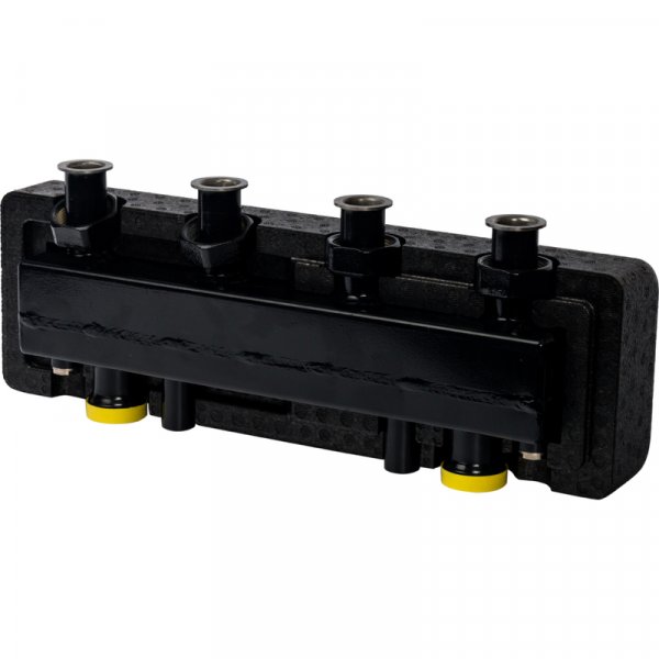 STOUT Стальной распределительный коллектор 2 отопительных контура с гидравлическим разделителемDN25 STOUT Стальной распределительный коллектор 2 отопительных контура с гидравлическим разделителемDN25