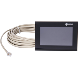 Проводная контрольная панель управления M-7, черная STOUT Проводная контрольная панель управления M-7, черная STOUT