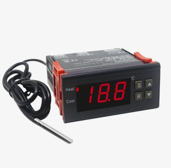 Термостат с NTC термопарой и датчиком NTC, 10 А 220В 40 ~ 120C Термостат с NTC термопарой и датчиком NTC, 10 А 220В 40 ~ 120C