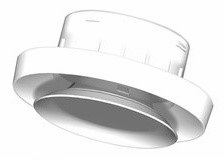 Стандартная круглый дефлектор 125 мм для потолочного монтажа Vaillant Стандартная круглый дефлектор 125 мм для потолочного монтажа Vaillant