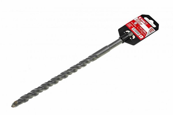 Бур по бетону SDS-PLUS 14 * 260 HARD NEC, Квадра, черный клип Бур по бетону SDS-PLUS 14 * 260 HARD NEC, Квадра, черный клип