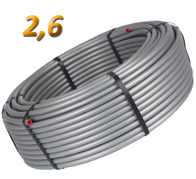 Труба PE-XC/Al/PE-XC 16,2 (2,6) бухта 100м STOUT (1б. = 100 м) Труба PE-XC/Al/PE-XC 16,2 (2,6) бухта 100м STOUT (1б. = 100 м)