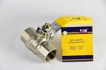 Кран шаровой 1/2" гг ручка TIM (ГАЗ 11Б27п A 11) Кран шаровой 1/2" гг ручка TIM (ГАЗ 11Б27п A 11)