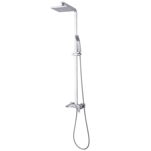 LM5862CW Смеситель для ванны с верхней душ. лейкой "Тропический дождь", фиксированный излив, хром "Контест" LEMARK LM5862CW Смеситель для ванны с верхней душ. лейкой "Тропический дождь", фиксированный излив, хром "Контест" LEMARK