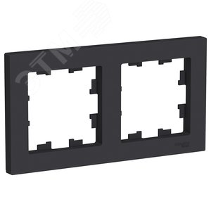 ATLASDESIGN рамка КАРБОН 2 элемента ATLASDESIGN рамка КАРБОН 2 элемента