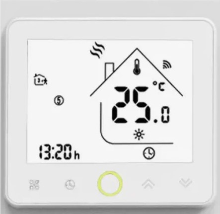 Электронный проводной термостат 220В (для котла) Электронный проводной термостат 220В (для котла)