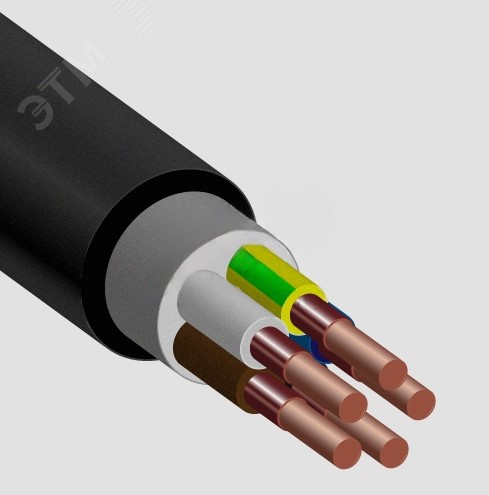 Кабель силовой ВВГ-нг(А)-LS 5х4 ТРТС Радиус Кабель силовой ВВГ-нг(А)-LS 5х4 ТРТС Радиус