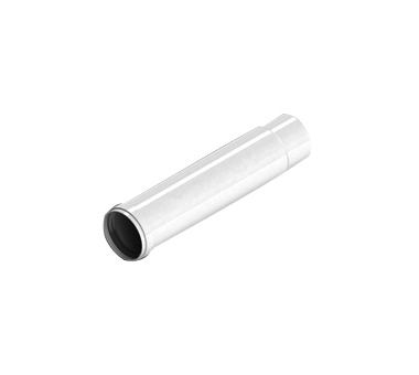 STOUT Элемент дымохода труба телескопическая Ø80 315-370 мм п/м STOUT Элемент дымохода труба телескопическая Ø80 315-370 мм п/м