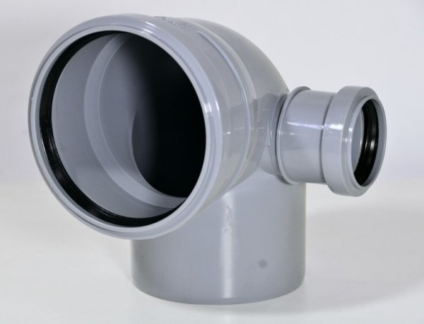 Отвод 110*90/50*90 с правым патрубком Отвод 110*90/50*90 с правым патрубком