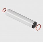 Удлинитель  500 мм конденсационный Ø80/125