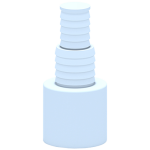 Адаптер М160 АНИ для СТИР. МАШИНЫ для канализации 40мм Адаптер М160 АНИ для СТИР. МАШИНЫ для канализации 40мм