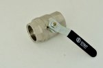 Кран шаровой 3/4" гг ручка полнопроходной STOUT Кран шаровой 3/4" гг ручка полнопроходной STOUT