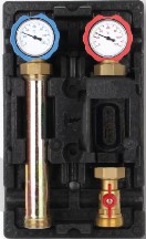 Насосная группа с прямым контуром 1" в теплоизоляции (без насоса) ROMMER Насосная группа с прямым контуром 1" в теплоизоляции (без насоса) ROMMER