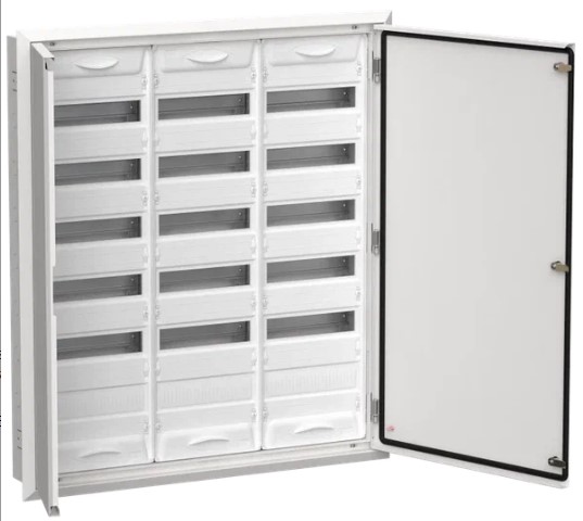 Корпус металлический ЩРв-216 (3х72) 1005х885х130мм IP31 серый (две двери) TITAN 5 Корпус металлический ЩРв-216 (3х72) 1005х885х130мм IP31 серый (две двери) TITAN 5