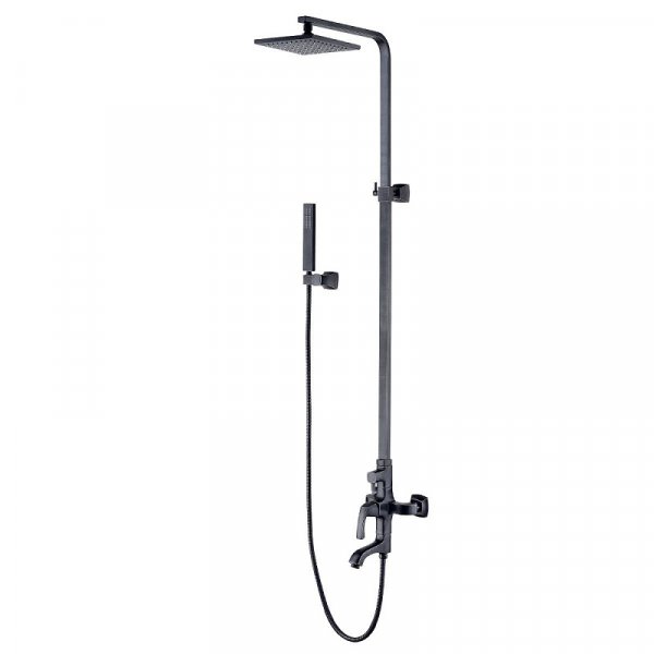 LM6262ORB Смеситель для ванны с верхней душевой лейкой Тропический дождь, с поворотным изливом, черная LEMARK LM6262ORB Смеситель для ванны с верхней душевой лейкой Тропический дождь, с поворотным изливом, черная LEMARK