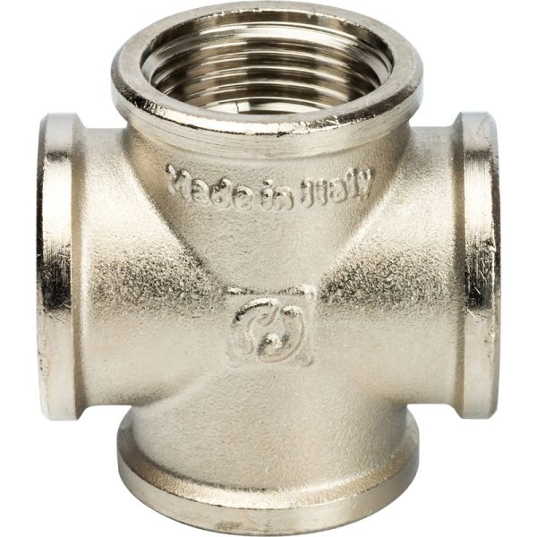 Крестовина 1/2" STOUT (никель) Крестовина 1/2" STOUT (никель)