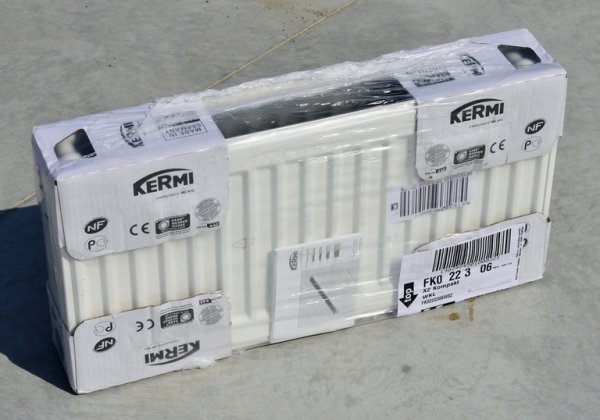 Kermi Profil-K FKO 22/400/ 600 радиатор стальной/ панельный боковое подключение белый RAL 9016