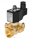 Соленоидный клапан  1" 220В  прямого действия (н.з). STOUT