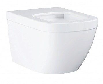EURO CERAMIC унитаз подвесной безободковый /54х37/(белый) (без сиденья) GROHE EURO CERAMIC унитаз подвесной безободковый /54х37/(белый) (без сиденья) GROHE