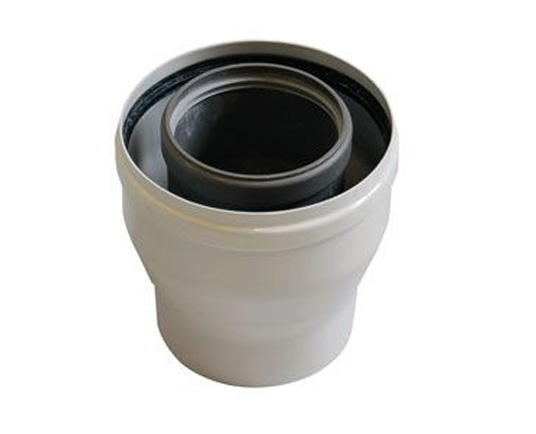 Baxi Коаксиальный переходник с диаметра 80/125 мм на диаметр 60/100 мм Baxi Коаксиальный переходник с диаметра 80/125 мм на диаметр 60/100 мм