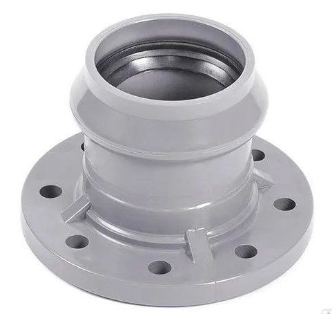 Патрубок раструбный c флянцем НПВХ 110/100 Патрубок раструбный c флянцем НПВХ 110/100