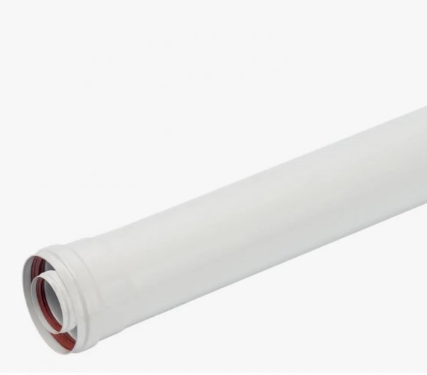 DR Thermo Удлинитель дымохода коакс. раструбн. 60/100 L 1500 DR Thermo Удлинитель дымохода коакс. раструбн. 60/100 L 1500