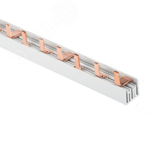 Шина соединительная типа PIN (штырь) 54мод. 3-фазная 3P 63А (1м) (pin-03-63) Шина соединительная типа PIN (штырь) 54мод. 3-фазная 3P 63А (1м) (pin-03-63)