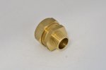 Муфта из латуни для соединения гофротрубы DN 15  1/2"     НР