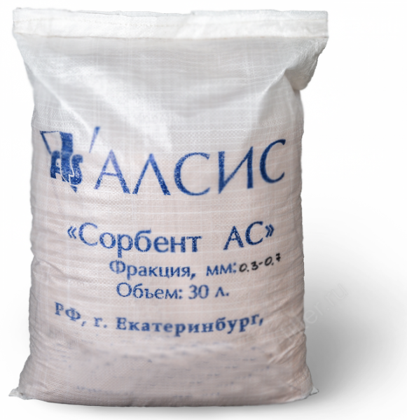 Каталитическая загрузка сорбент АС (0.7 - 1.4) (1 мешок = 25 л.) Каталитическая загрузка сорбент АС (0.7 - 1.4) (1 мешок = 25 л.)