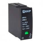 Модуль сменный к ОПВ-C In-20кА 440В с сигнализацией opv-c-module EKF
