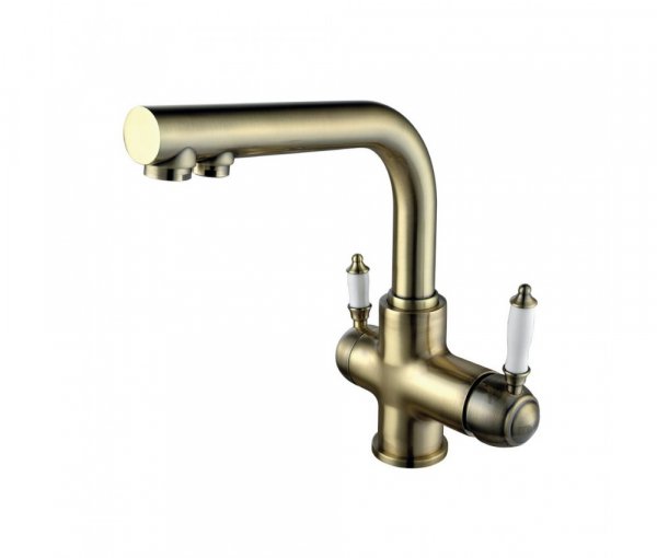 LM4861B Смеситель для кухни, с подключением к фильтру питьевой воды, бронза "Вилла" LEMARK LM4861B Смеситель для кухни, с подключением к фильтру питьевой воды, бронза "Вилла" LEMARK