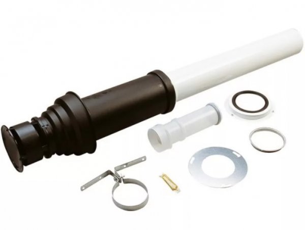 Protherm Вертикальный проход через крышу (черный), 80/125 Protherm Вертикальный проход через крышу (черный), 80/125