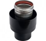 STOUT Элемент дымохода манжета для перехода с Ø80 на финальный вертикальный участок Ø80/125 STOUT Элемент дымохода манжета для перехода с Ø80 на финальный вертикальный участок Ø80/125