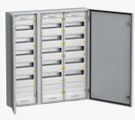Корпус металлический ЩРн-216 (3х72) 960х830х140 IP54 серый (две двери) TITAN 5  TI5-50-N-3X072-54-7035 IEK