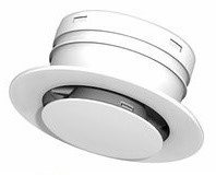 Стандартная круглый дефлектор 125 мм для настенного монтажа Стандартная круглый дефлектор 125 мм для настенного монтажа