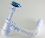 Сифон 1 1/2" С0115 АНИ с гофрой 40/50 Сифон 1 1/2" С0115 АНИ с гофрой 40/50