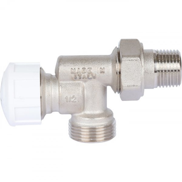 Клапан термостатический угловой 1/2" х 3/4" ЕК д/рад (осевой) STOUT Клапан термостатический угловой 1/2" х 3/4" ЕК д/рад (осевой) STOUT